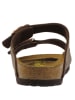 Birkenstock Pantoletten "Arizona" in Braun - Weite S