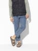 Birkenstock Leder-Pantoletten "Arizona" in Hellbraun - Weite N