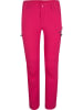 Trollkids Spodnie trekkingowe Zipp-Off "Kjerag Zip" w kolorze różowym