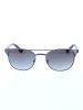 Guess Damen-Sonnenbrille in Silber-Grau/ Blau