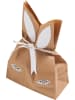Folia Papierowe torebki (9 szt.) "Bunny" w kolorze brazowym, białym i jasnoróżowym