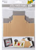 folia PAPER Bilderrahmenrohlinge "Little Paper Frames - Basic" in Bunt - 8 Stück