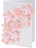 folia PAPER Glitterkarton "Pastell" in Bunt - 6 Blatt - (L)24,5 x (B)17 cm
