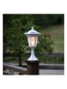 STAR Trading Solarny lampion LED "Flame" w kolorze białym - 15,5 x 63 cm