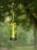 STAR Trading Decoratieve ledsolarhanger "Bottle" groen - (H)30 cm