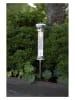 STAR Trading Ledsolartuinsteker "Celsius" wit/zilverkleurig - (H)57,5 cm