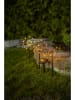 STAR Trading Solarne lampy ogrodowe LED (3 szt.) "Firework" w kolorze czarnym - wys. 100 cm