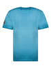 Geographical Norway Koszulka "Jarico" w kolorze niebieskim