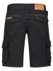 Geographical Norway Bermudy "Pouvoir" w kolorze czarnym