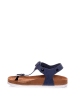 Moosefield Skórzane sandały w kolorze granatowym