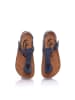 Moosefield Leren sandalen donkerblauw
