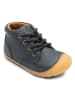 Bundgaard Skórzane buty "Petit" w kolorze granatowym do nauki chodzenia