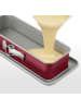 Dr. Oetker Tortownica "Bake Love" w kolorze czerwono-szarym - 30 x 12 cm