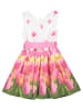 happy girls by Eisend Jurk roze/meerkleurig