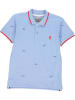 Peak Mountain Poloshirt in Hellblau