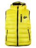 Peak Mountain Doorgestikte bodywarmer "Ecarti" geel