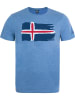 Westfjord Koszulka "Hekla" w kolorze niebieskim
