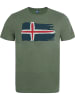 Westfjord Koszulka "Hekla" w kolorze zielonym