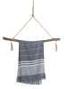 Samimi Strandtuch "Towel To Go" in Schwarz - (L)180 x (B)100 cm