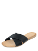 Lionellaeffe Skórzane klapki w kolorze czarnym