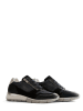 NoGRZ Skórzane sneakersy "B.Vittone" w kolorze czarnym