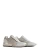 NoGRZ Leder-Sneakers "B.Vittone" in Weiß/ Grau