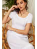 Lin Passion Leinen-Kleid in Weiß