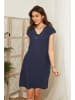 Lin Passion Leinen-Kleid in Dunkelblau