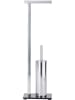 Wenko Edelstahl-WC-Garnitur "Lava" - (H)71 cm