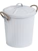 Wenko Mülleimer in Weiß - 6 l