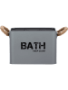 Wenko Aufbewahrungsbox "Gara" in Grau - (B)19 x (H)12,5 x (T)13 cm