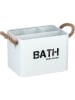 Wenko Opbergbox "Gara" wit - (B)19 x (H)12,5 x (D)13 cm