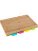 Wenko Schneidebrett "Bella" in Bambus - (L)32,5 x (B)22,5 cm