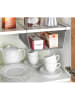 Wenko Plank-hangmand zilverkleurig - (B)23 x (H)14 x (D)28 cm