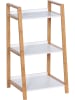 Wenko Regał "Finja" w kolorze jasnobrązowo-białym - 36 x 76 x 43 cm