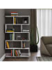 Evila Bücherregal "Elif" in Weiß - (B)90 x (H)156 x (T)20 cm