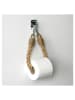 Evila Toiletrolhouder "Boru" naturel - (B)12 x (H)38 x (D)3 cm