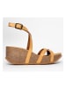 Sunbay Sleehaksandalen "Lobelia" camel