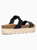 Sunbay Slippers "Mariara" zwart