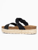 Sunbay Slippers "Mariara" zwart