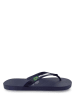 Brasileras Teenslippers "Clasica Brasil" donkerblauw