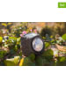 lumisky Solarne lampy LED (2 szt.) "Rocky" w kolorze szarym - 14 x 11 x 12 cm