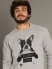 WOOOP Bluza "Being Normal" w kolorze szarym
