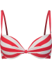 SHORT STORIES Bikini-Oberteil in Rot/ Weiß