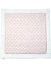 Emma+Noah Kruipdeken "Sheer Boho" lichtroze/wit - (L)120 x (B)120 cm