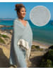 Samimi Hamamdoek groen/beige - (L)180 x (B)100 cm