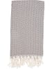Samimi Hamamtuch in Anthrazit - (L)180 x (B)100 cm