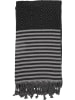 Samimi Hamamdoek zwart - (L)180 x (B)100 cm