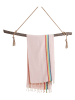Samimi Hamamtuch "Rainbow" in Rosa/ Bunt - (L)180 x (B)100 cm