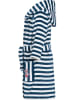 Playshoes Badjas donkerblauw/wit